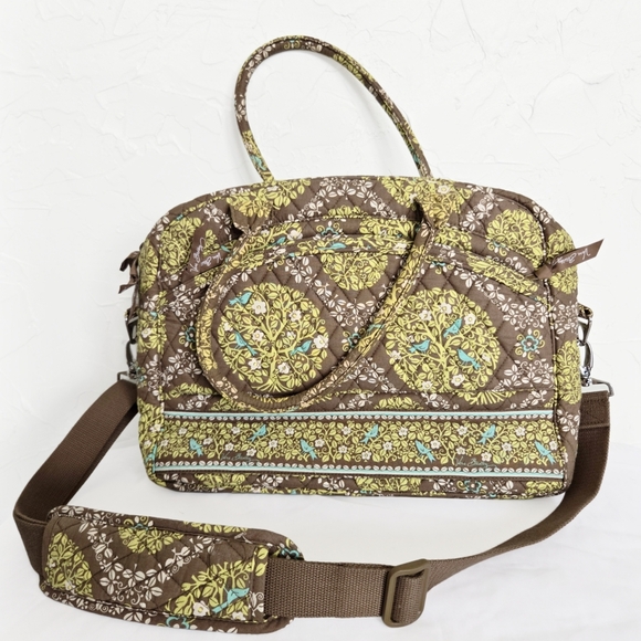 Vera Bradley Sitting in a Tree Weekender Travel Bag - Picture 9 of 9